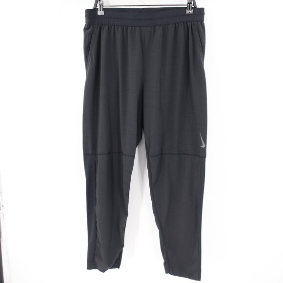 Nike Yoga Pants Mens Large Dri Fit Tapered move to zero Drawstring Stretch Run - Picture 1 of 13